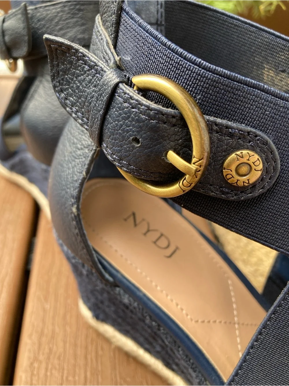 NYDJ faux suede
